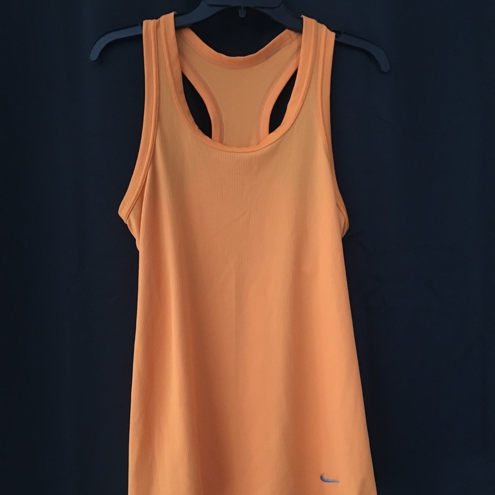 Nike Dri Fit Orange Tank